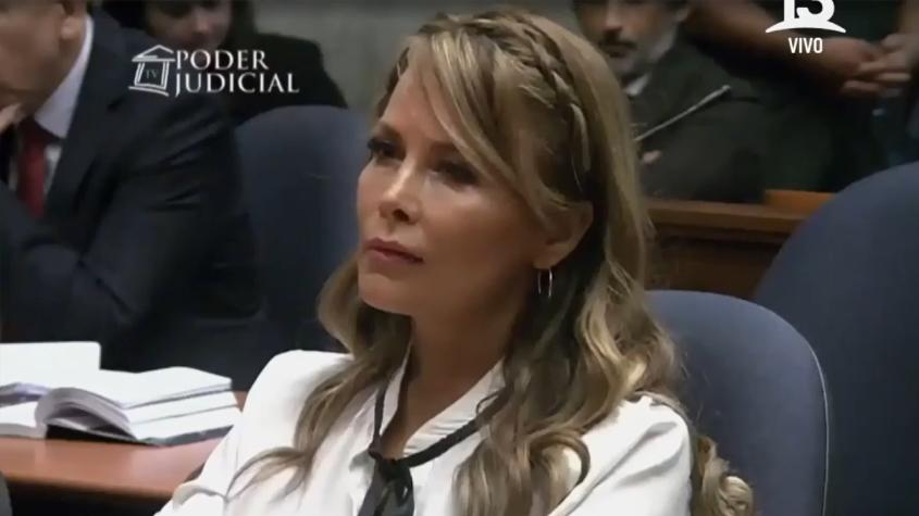 Cathy Barriga fue dejada con arresto domiciliario total y arraigo