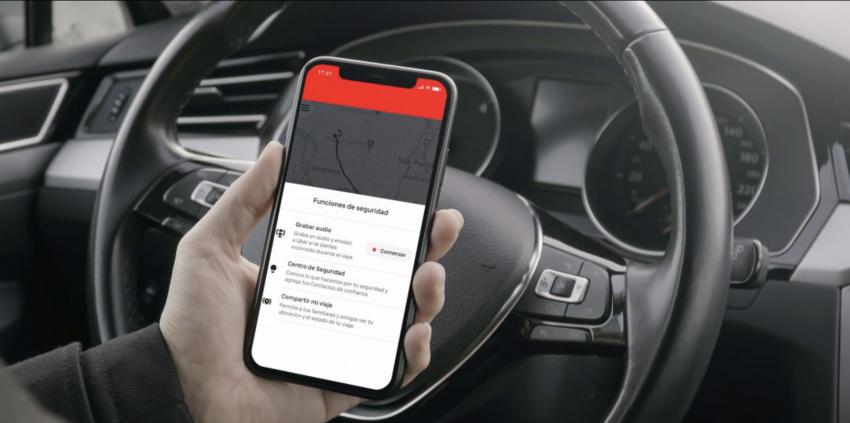 Sepa cómo usar la grabación de audio en sus viajes de Uber