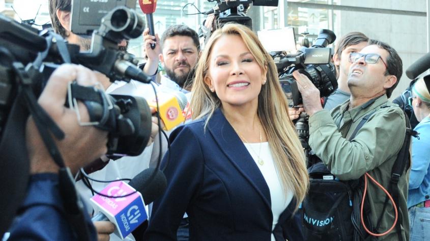 Cathy Barriga se mantiene con arresto domiciliario total