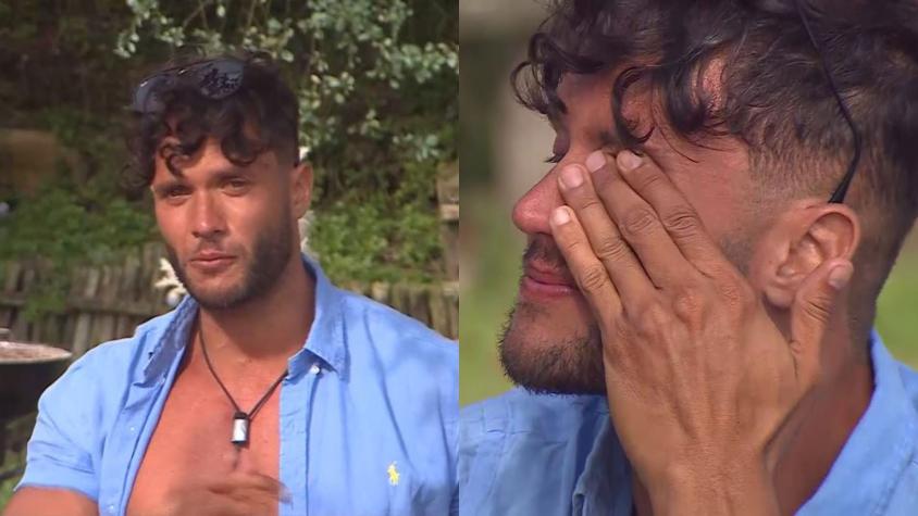 Fabio Agostini llora en Tierra Brava