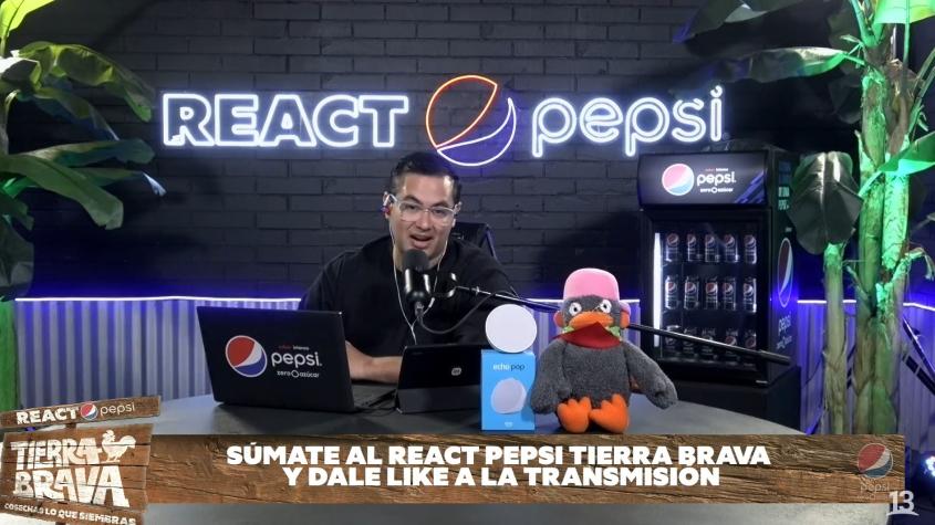 Tomás Pardo reacciona a Tierra Brava en el React Pepsi.