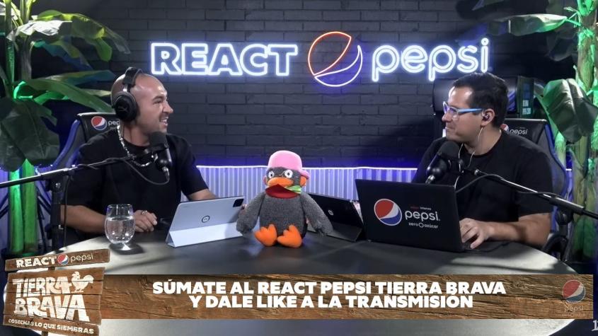 Tomás Pardo reacciona a Tierra Brava en el React Pepsi.