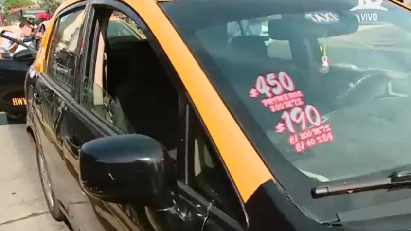 Falso taxista tenía 423 multas sin pagar: conductor fue detenido