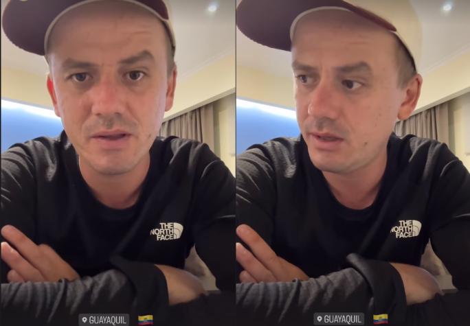 Cineasta chileno pide ayuda para salir de Ecuador tras ola de violencia