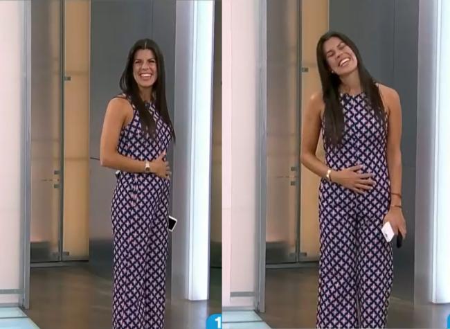 "Ha sido muy mágico": Natalia López confirmó su embarazo en "Tu día"