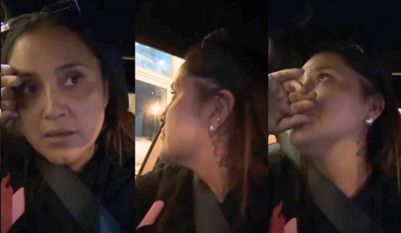 Pamela Leiva denunció que peaje no la dejó pasar mientras seguía ambulancia que llevaba su madre