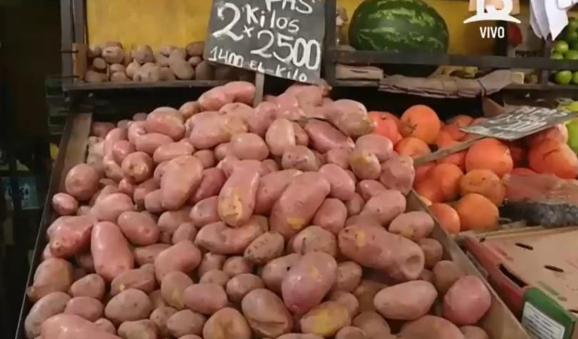 Las papas están baratas: frutas y verduras bajaron considerablemente sus precios