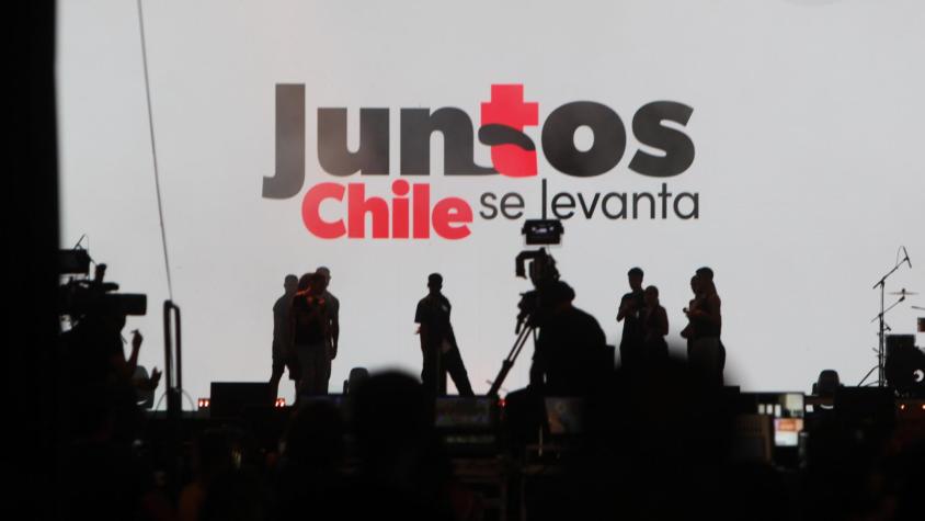 Evento Juntos Chile se levanta - Créditos: Agencia Uno