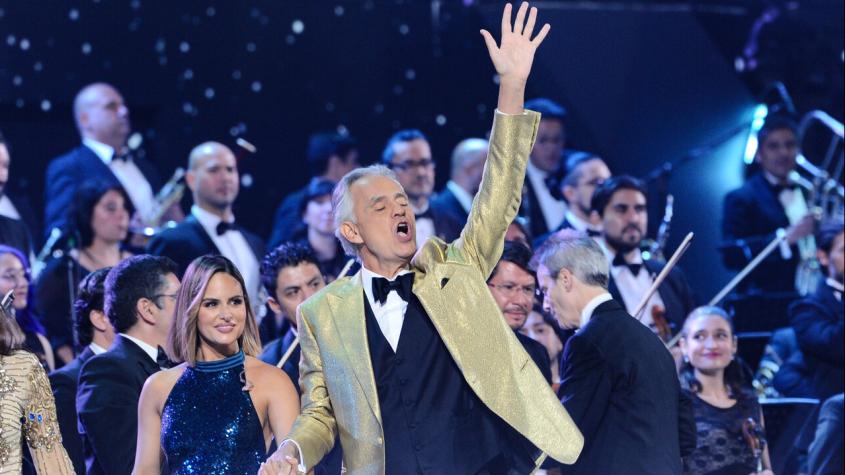 Por qué Andrea Bocelli no recibió la Gaviota de Platino tras presentarse Festival de Viña 2024