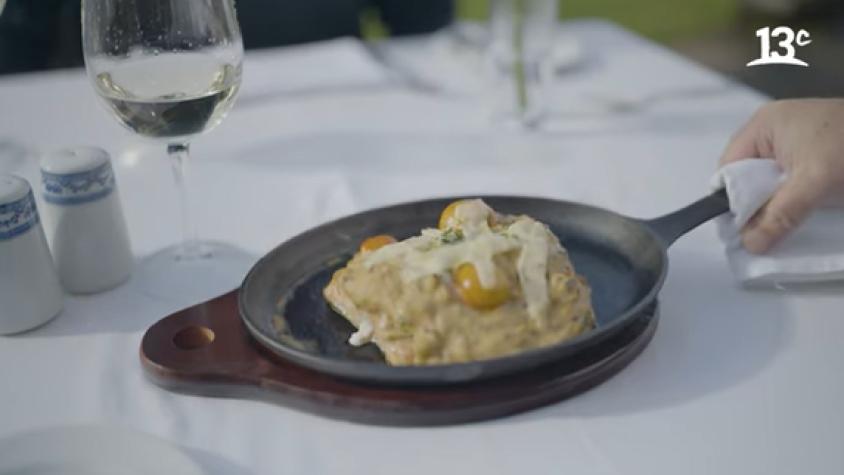 Exquisita trucha con chupe de camarones: ideal para compartir en familia