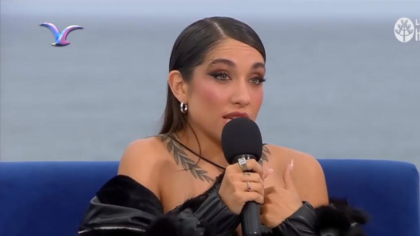 "Son sus problemas personales": María Becerra repasó polémica entre Nicki Nicole y Peso Pluma