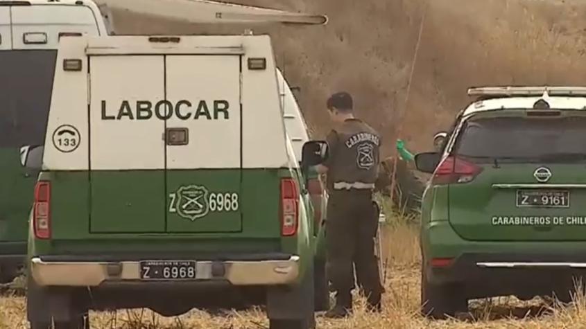 Encuentran parte de un cuerpo en fundo de Maipú