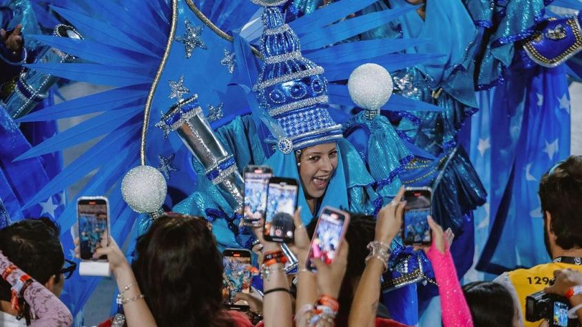 ¡Orgullo chileno! Ignacia Antonia dijo presente en el Carnaval de Río de Janeiro 2024