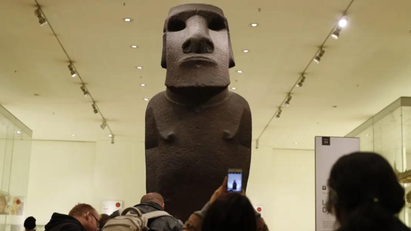 Museo Británico revela por qué no puede devolver el moai a Chile