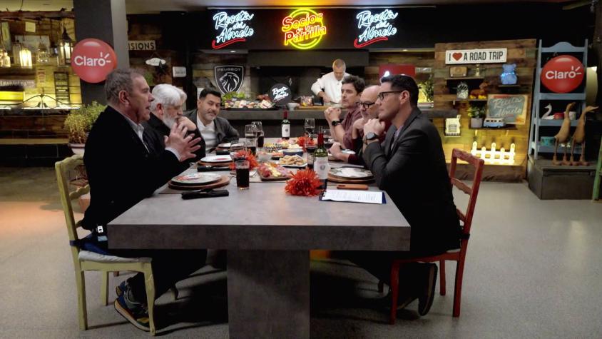 Cristián García-Huidobro, Luis Gnecco y Roberto Poblete, en el nuevo capítulo de "Socios de la Parrilla"