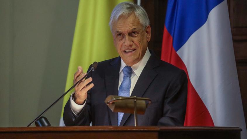 Sebastián Piñera - Agencia Uno