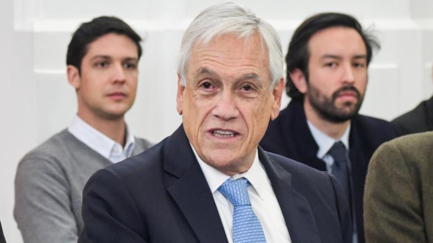 Sebastián Piñera - Agencia Uno