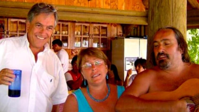 La fiesta de Sebastián Piñera, "El Negro" y Michelle Bachelet