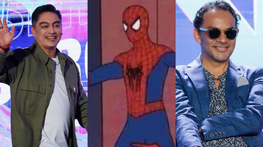 Sergio Freire y Los Bunkers imitan meme de Spiderman