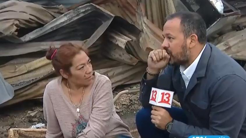 "Tienen temor": vecinos necesitan agua, luz y baños para proteger los escombros de sus casas