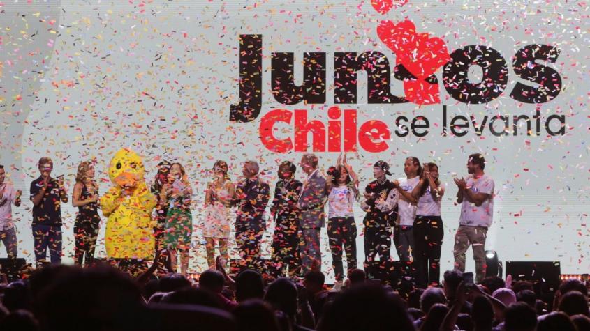 'Juntos Chile se levanta' consigue millonaria cifra: este fue el cómputo final
