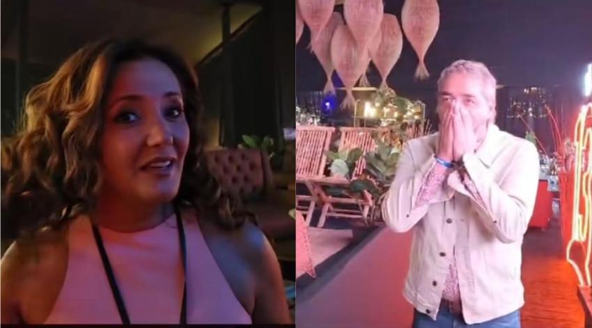 "¿Se te puede tocar?": así reaccionó José Luis Repenning al look de Pri en la primera noche de Viña 2024