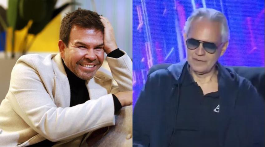 Nacho Gutiérrez y Andrea Bocelli