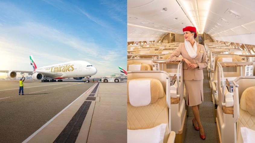 Puedes ganar más de 2 millones de pesos: Aerolínea Emirates busca tripulantes de cabina en Chile