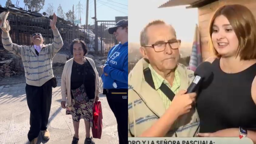 Juntos Chile se levanta: Actualizan situación pareja de adultos mayores que lo perdió todo con los incendios