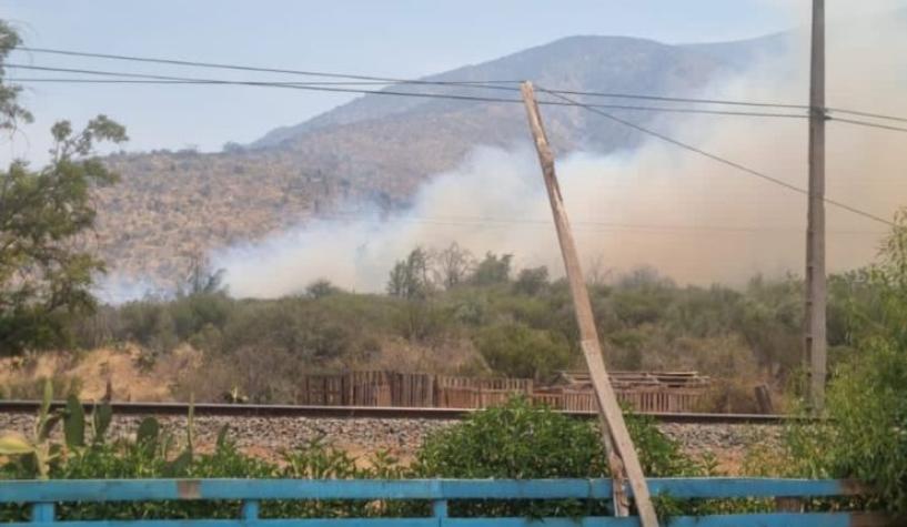 Senapred declara alerta roja en Tiltil por incendios forestales
