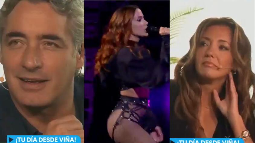 Repe quedó estupefacto al revivir el show de Anitta en el Festival de Viña: ¡La reacción de Pri es imperdible!