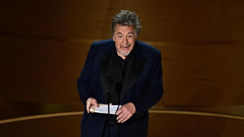 Al Pacino vivió tremendo chascarro en los Premios Oscar 2024 al anunciar la categoría más esperada