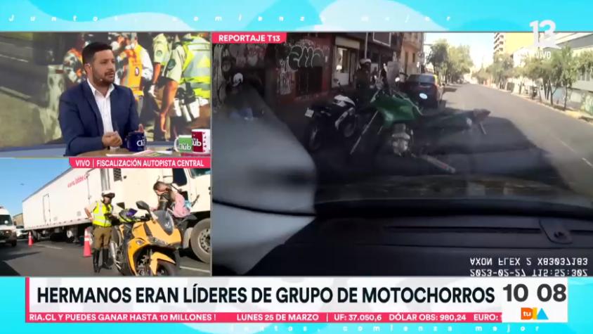 Hermanos líderes de una banda de motochorros en Chile quedaron libres y se fueron a Estados Unidos
