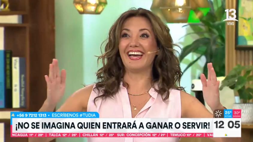 La emoción de Priscilla Vargas por el nuevo participante de "Ganar o Servir"