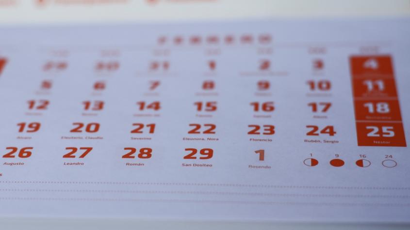 Revisa cuándo es el próximo feriado en Chile