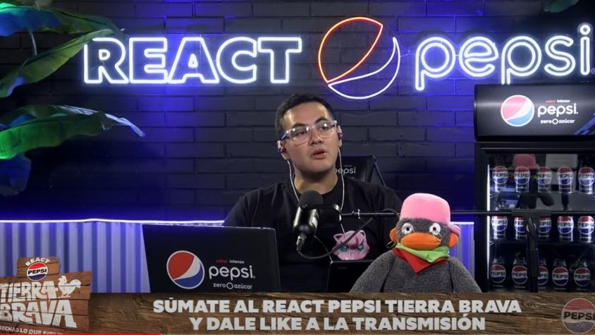 Tomás Pardo reacciona a Tierra Brava en el React Pepsi.