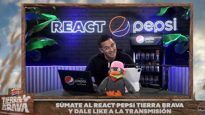 Tomás Pardo reacciona a Tierra Brava en el React Pepsi.