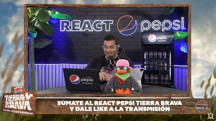 Tomás Pardo reacciona a Tierra Brava en el React Pepsi.