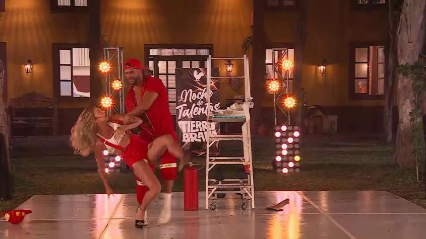 Fabio Agostini y Gabrieli Moreira bailan en Tierra Brava