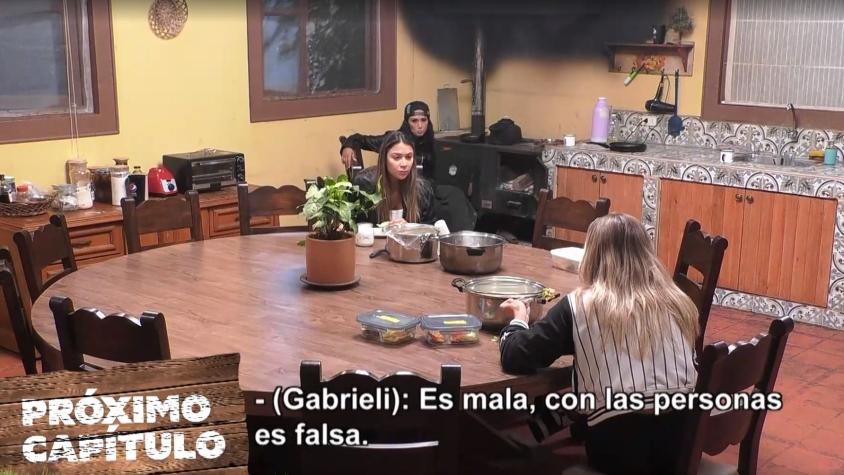 Gabrieli y Chama tendrán fuerte discusión en la cocina: "Es mala y falsa con las personas"