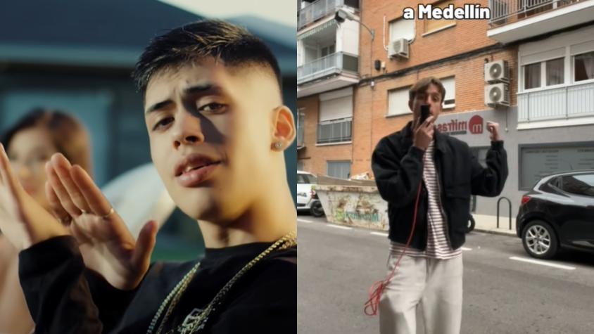 Para que aprendan el idioma: cantante se hace viral con cover de reggaetón chileno en francés
