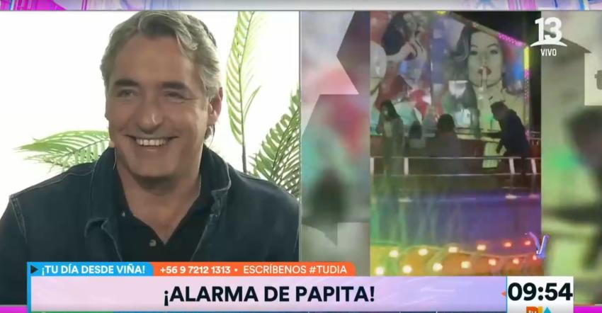 ¡Se cayó en el tagadá! El video oculto de José Luis Repenning