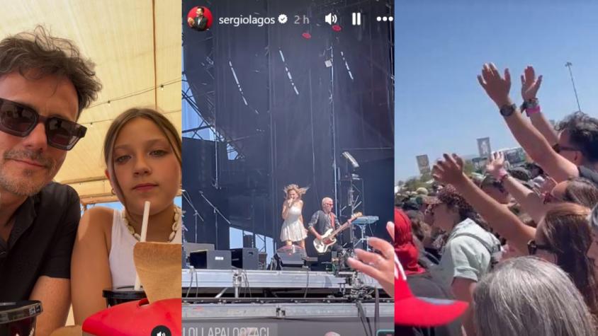 Sergio Lagos "chocheó" en Lollapalooza con el show de Nicole