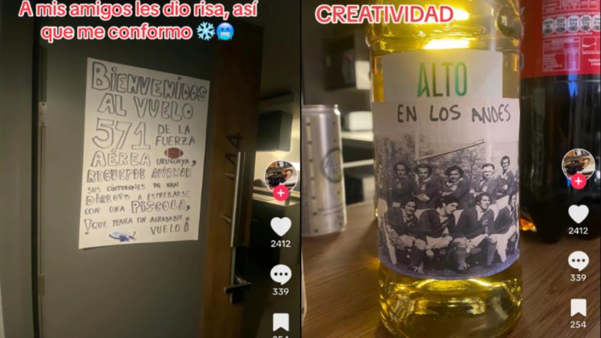 "No conoce el respeto": critican a joven chilena por celebrar su cumpleaños con temática "La Sociedad de la Nieve"