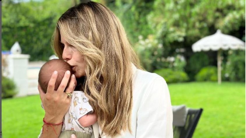 Soledad Onetto habla de su maternidad y comparte tierna nueva imagen de Borja