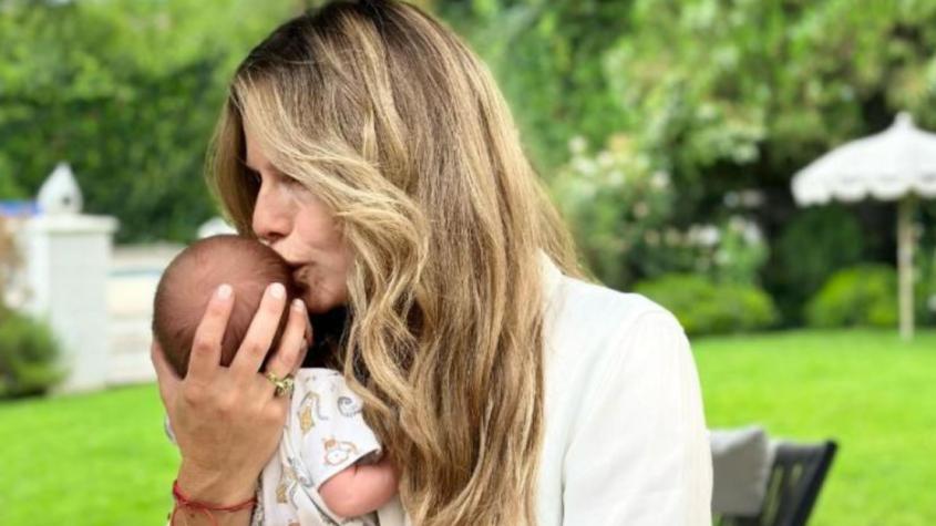 Soledad Onetto celebra un mes de vida de su hijo con sentida reflexión