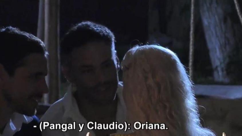 Claudio dice que le gusta Oriana
