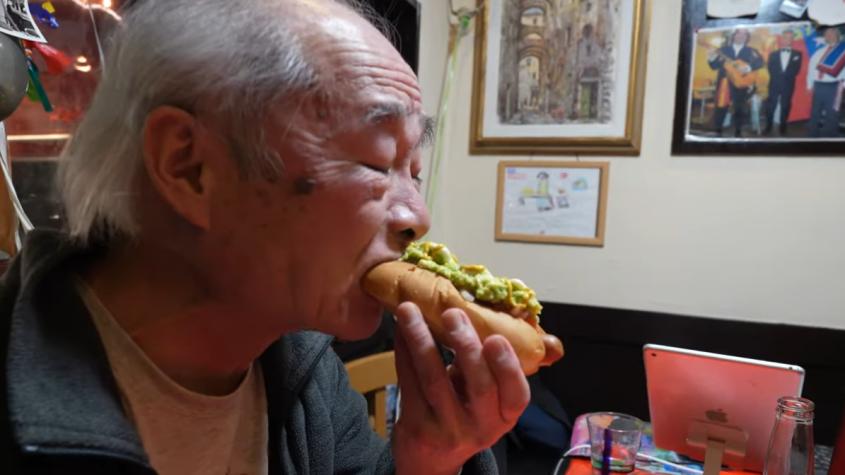 Japoneses prueban comida chilena - Captura de pantalla