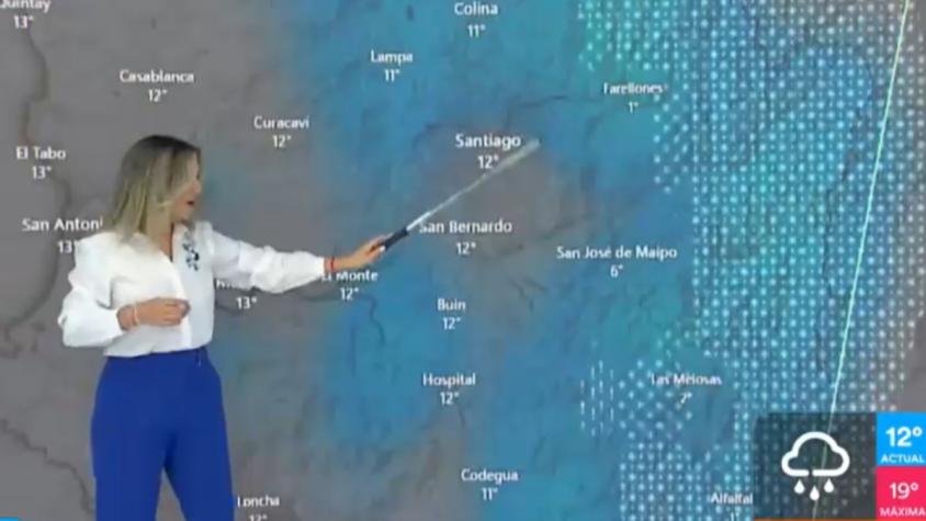 Santiaguinos sorprendidos: ¿Hasta qué hora lloverá en la Región Metropolitana?