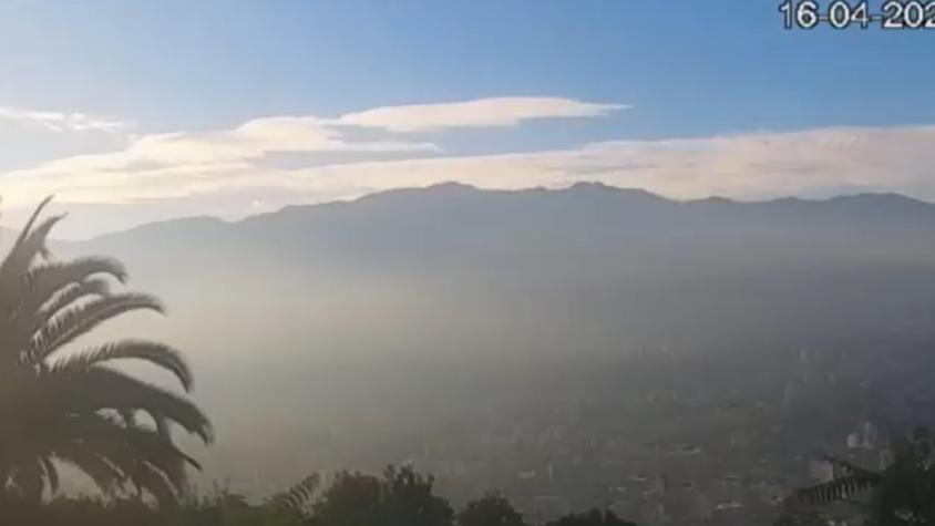 El pronóstico del tiempo en Santiago